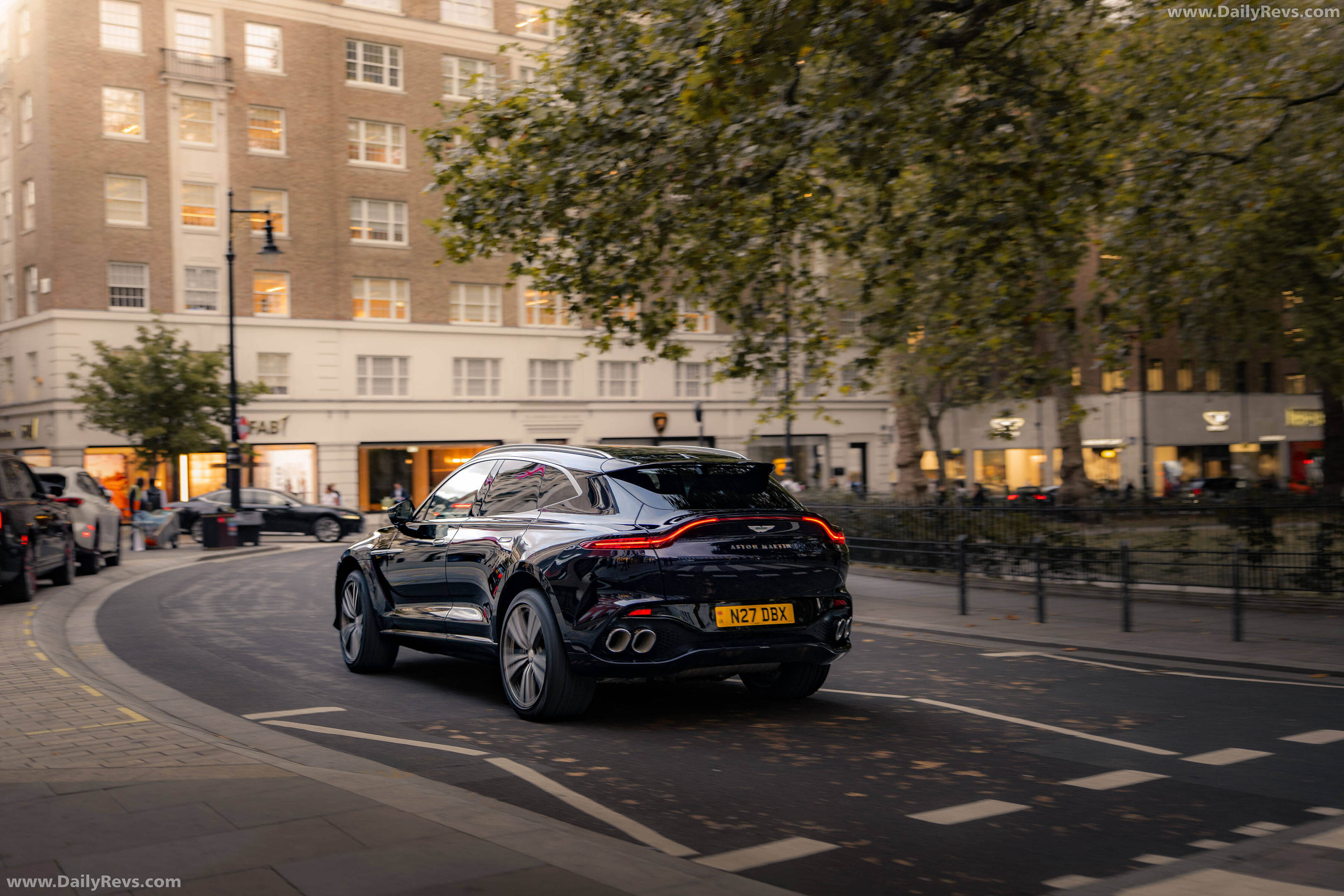 2027 Aston Martin DBX GT Rear View
